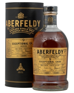 Aberdeldy 9 Year Old Exceptional Cask Scottish Oak Finish 59.7%