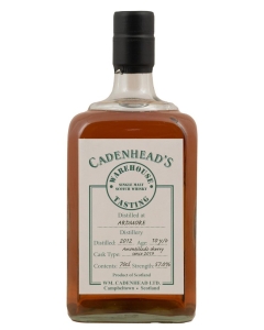 Ardmore 2012 10 Year Old Whisky Cadenhead Warehouse Tasting Release 57%