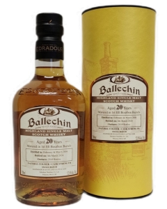 Ballechin 20 Year Old 2004 Bourbon Barrels 52.8%