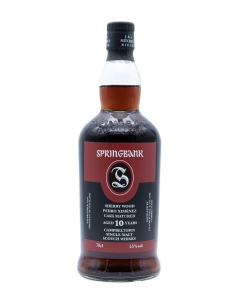 Springbank 10 Year Old Whisky PX Cask Matured 2022 Release 55%