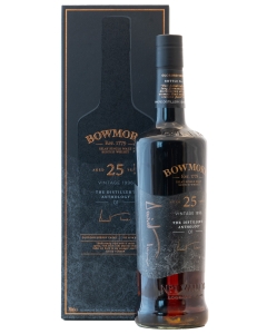 Bowmore 25 Year Old Whisky Anthology 01 Signed by David Turner 50.2%
