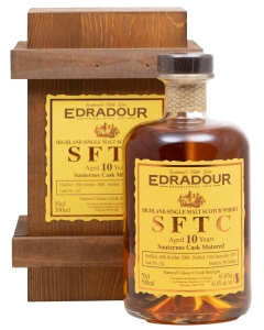 Edradour 10 Year Old SFTC Sauternes Single Cask #332 61.4%