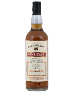 Glen Ord Distillery Red Wine Cask 12 Year Old Whisky 55.2%