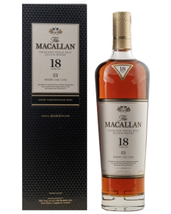 Macallan 18 Year Old Whisky Sherry Cask 2023 Edition 43%