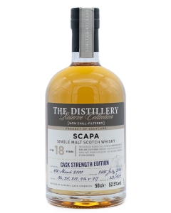 Scapa 18 Year Old Whisky 2018 Cask Strength Edition 52.5%