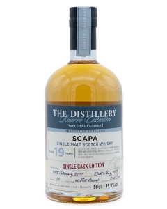 Scapa 19 Year Old Whisky 1st Fill Barrel #26 Distillery Reserve Collection 49.9%