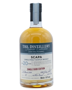 Scapa 20 Year Old 1st Fill Barrel #87 51%