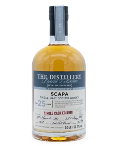 Scapa 25 Year Old 2nd Fill Barrel #1560 Distillery Reserve Collection 53.7%