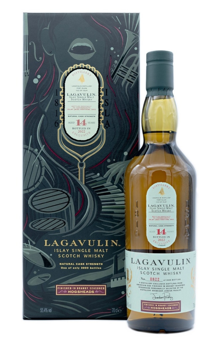 Lagavulin 2023 Jazz Festival Release 15 Year Old Whisky 53.9%